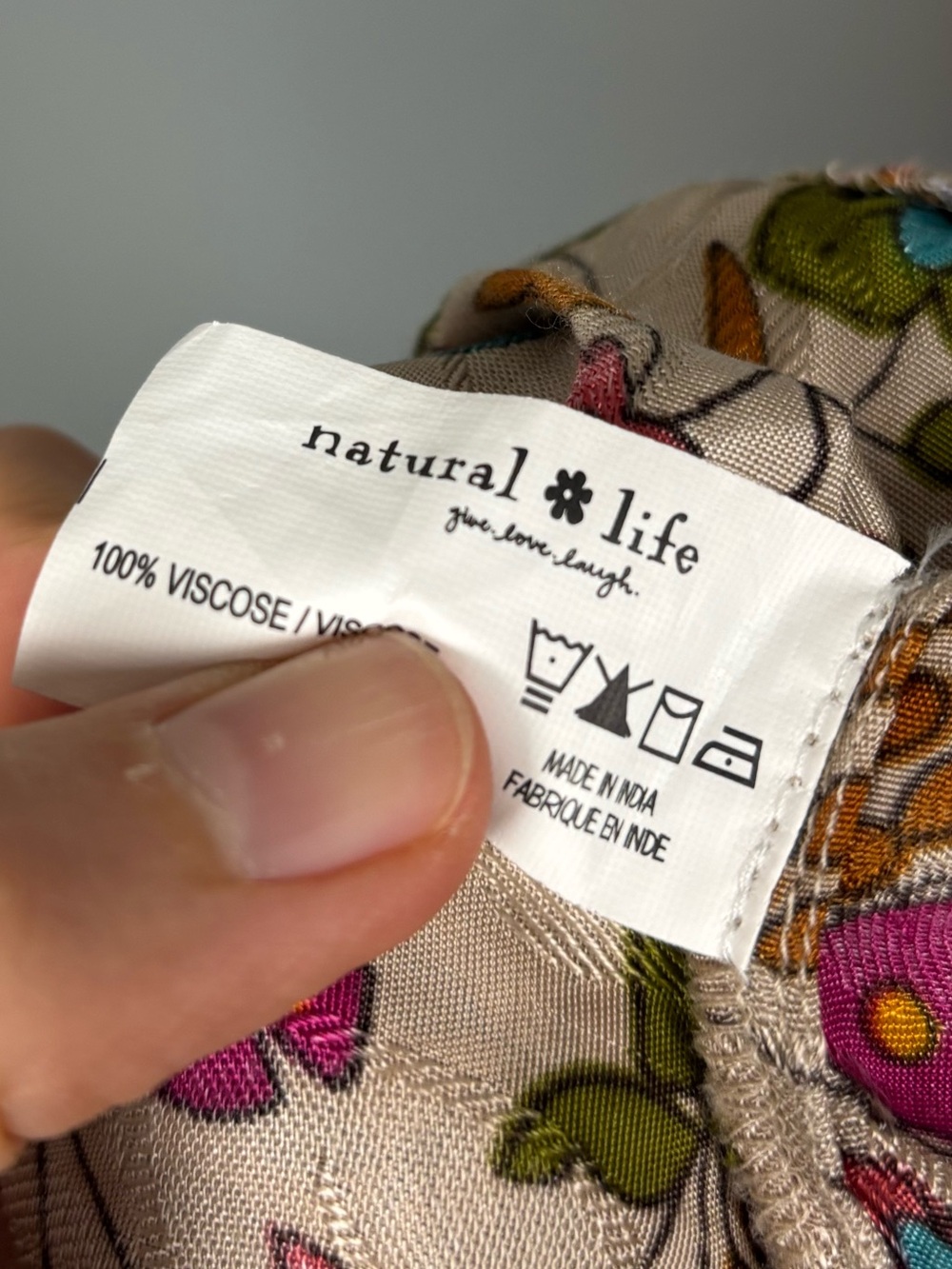 Natural Life Floral Satiny Flowy Stretchy Smocked Tiered Button Down Maxi Dress - Picture 7 of 12